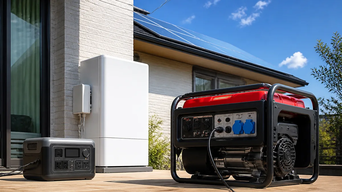 ポータブル電源と発電機、分岐点は「停電が何日続くか」の解説画像