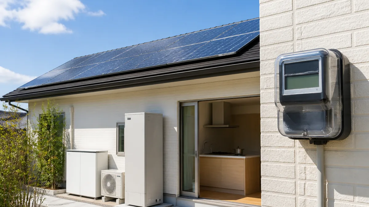 一日の電気使用量の平均は世帯人数でどう変わる?の解説画像