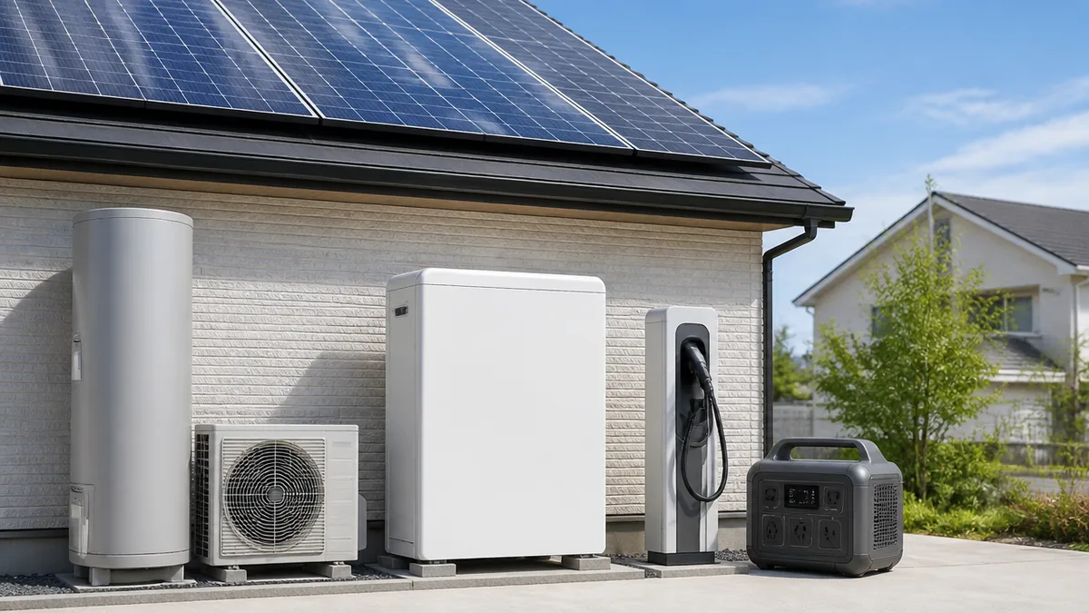蓄電池バッテリーの寿命は10〜15年｜実容量約80%と自立出力2kWで選ぶ基準のアイキャッチ画像