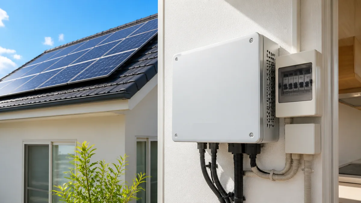 パワコンは家の中で何をしている？直流を交流に変える「電気の通訳」の解説画像