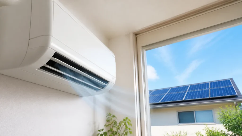 エアコン節電方法 夏は設定温度の前に日差しと風｜1℃で約10%変わる理由のアイキャッチ画像