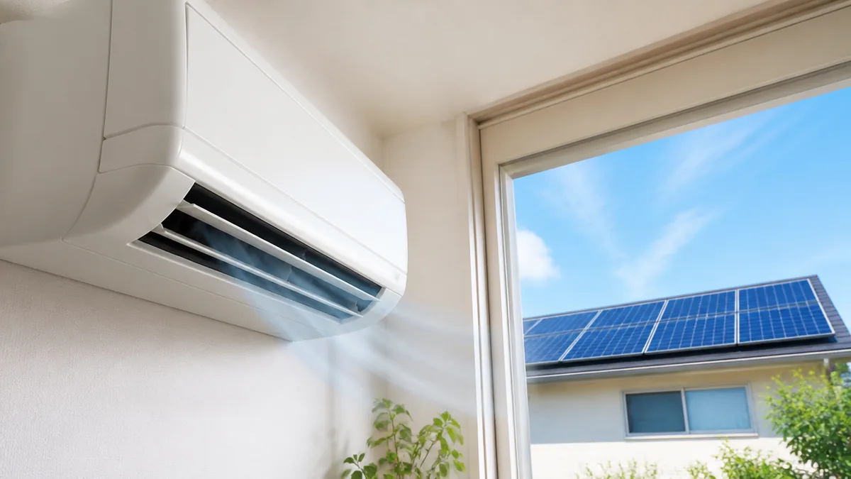 エアコン節電方法 夏は設定温度の前に日差しと風｜1℃で約10%変わる理由のアイキャッチ画像